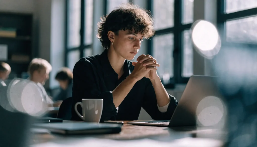 lower-google-ads-cpc-optimisation - Caffeinate Digital Google Ads specialist reviewing a campaign to lower cost per click